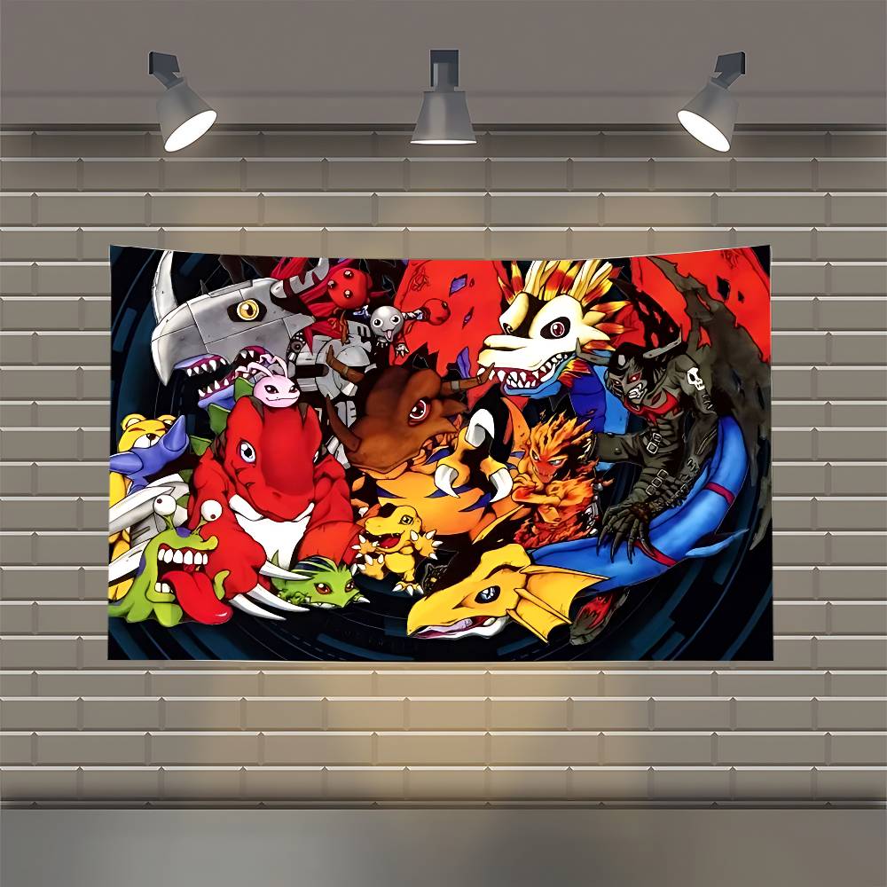 Bilibili Digital Flag Flags Personalized Items Flags For Bedrooms Home Tapestry