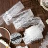 Journal GO 3x200cm Retro Lace Border Decoration Tape DIY Diary Scrapbooking Material Planner Handmade Aesthetic Masking Tape