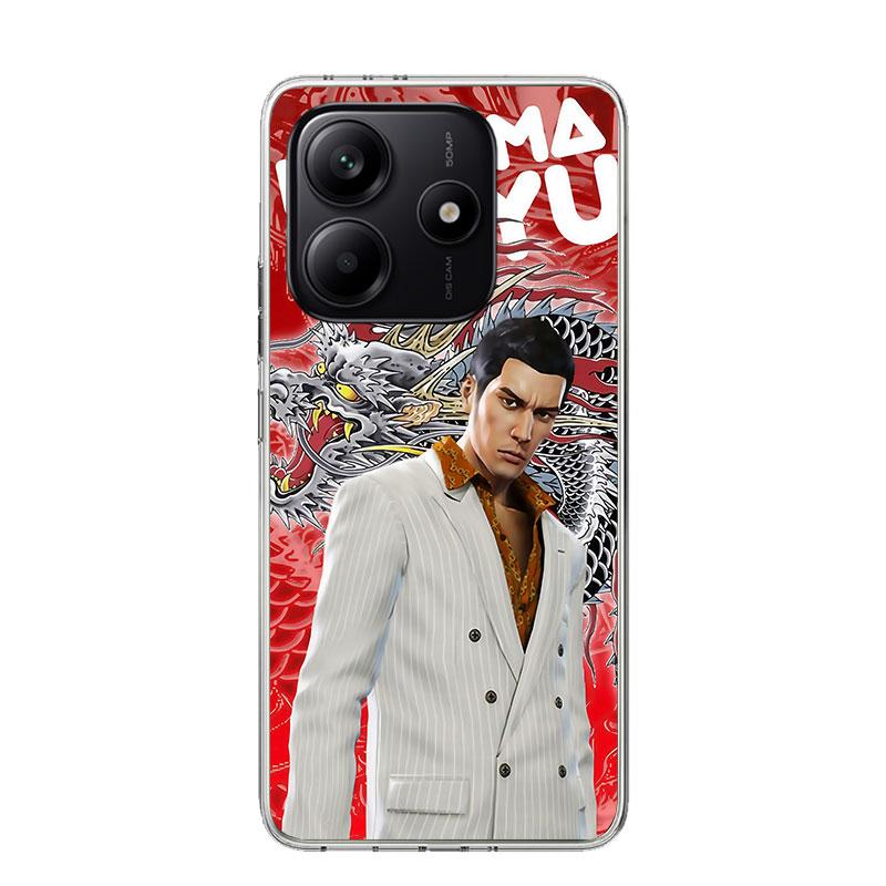 Yakuza 0 Game Phone Case For Xiaomi Redmi Note 15 14 13 12S 12 Pro Plus 11S 11E 11 11T 10S 10 Art Soft Pattern Cover Redmi Note