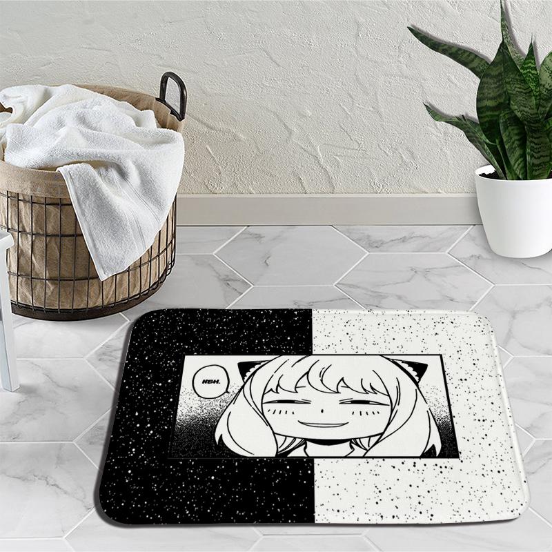 Семейный прикроватный коврик Spy X Anya Forger, дверной ковер Loid Yor Forger, мультяшный напольный коврик для гостиной, тапис, украшение, гобелен