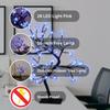 18-Inch LED Cherry Blossom Bonsai Tree Lamp with 28 LEDs | Adjustable Branches | Corded Electric Decorative Night Light Gift (Blue Color)
