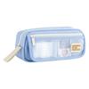 Cute Kids Fabric School Pencil Storage case with Stationery Custom Design Kawaii Pencil case