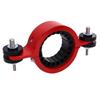 Driveshaft Center Support Bearing Carrier Aluminum Alloy Rubber Replacement for WK2 Grand Cherokee 2011+ Red