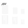 Flag Pattern Templates 6Pcs American Stencil Set Reusable Plastic for DIY Crafts Painting on Patriotic Art Stencils Wood Fabric Wall 3 Sizes Craft Kit