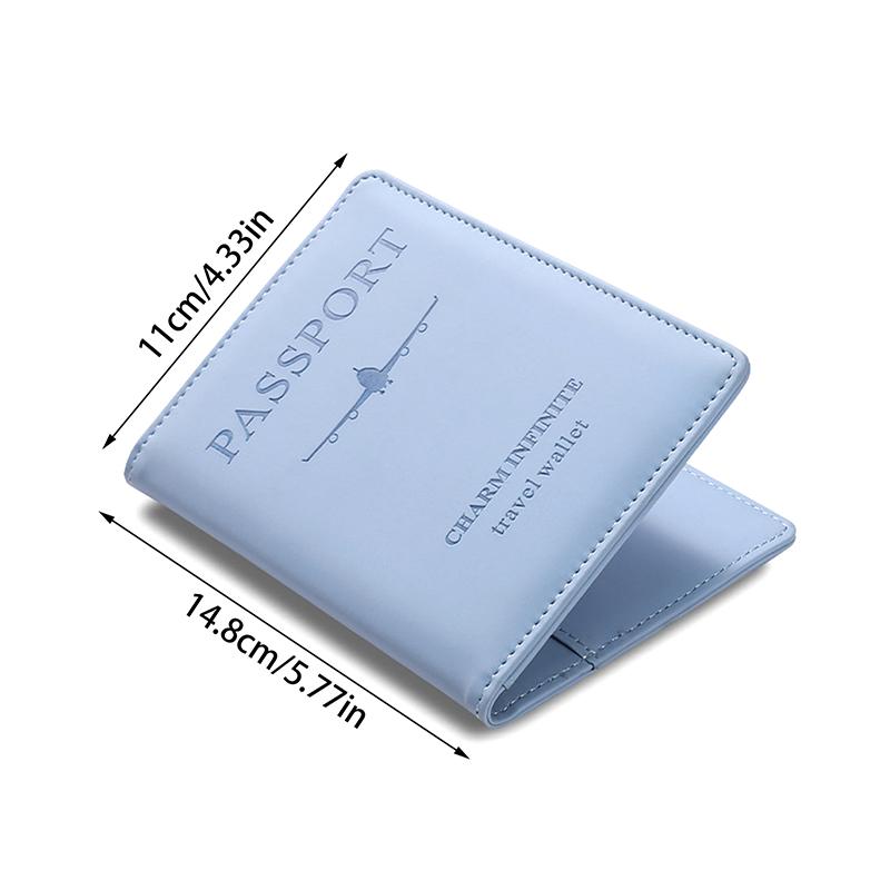 Женские и мужские Rfid винтажные деловые обложки для паспорта держатель многофункциональный ID банковская карта PU кожаный кошелек чехол дорожные аксессуары