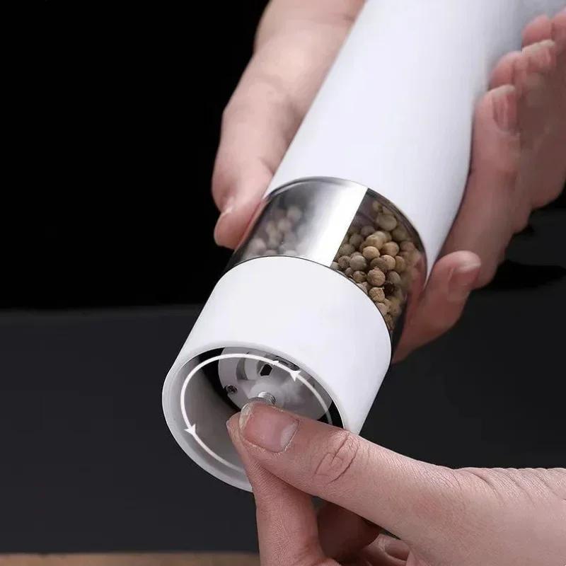1 шт. многофункциональная электрическая мельница для перца сычуаньская мельница для измельчения черного перца морская соль кухонные принадлежности для измельчения продуктов