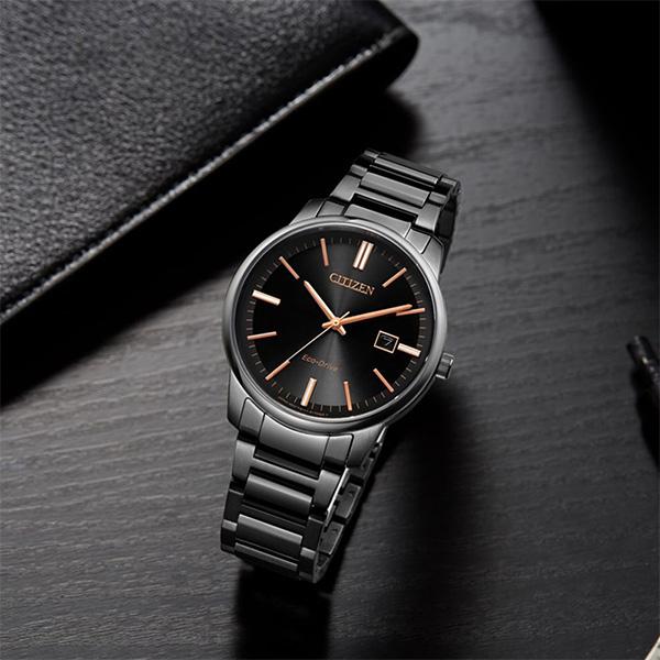 Citizen Коллекция Eco-Drive Часы с кварцевым механизмом на солнечных батареях Браслет из нержавеющей стали BM7527-89E