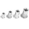 200pcspcs Threaded Insert M3, M4, M5, M6 304 Stainless Steel Blind Rivet Nut Set