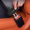 2PCS Car Seat Belt Buckle Covers Anti-Scratch Silicone Protective Cover for Lixiang L6 / L7 / L8 / L9