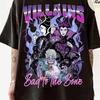 Villains Bad Wizard Club Womens Pure Cotton Tshirt Summer New Casual Unisexs and Womens Street Wear