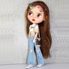 Для кукол Blythe Одежда Клеш Джинсы Брюки для Ob24 Ob22 Azone Кукол Наряд