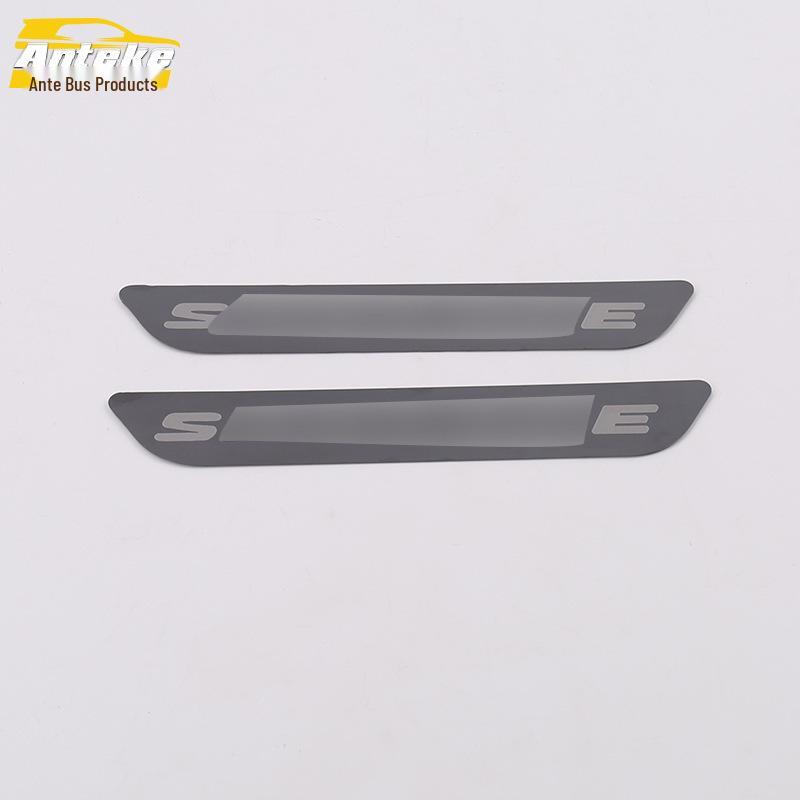 2019 Santa Fe Защита заднего бампера из нержавеющей стали