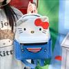 Cute College Style Bow Kitten Large Capacity Backpack Cartoon Casual Bag Women's High Value Sweet Backpack