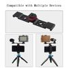 Cold Shoe Mount Extension Bar Hot Shoe Adapter Camera Bracket with 1/4 Screw for Tripod Microphone LED Light Canon Sony Camera