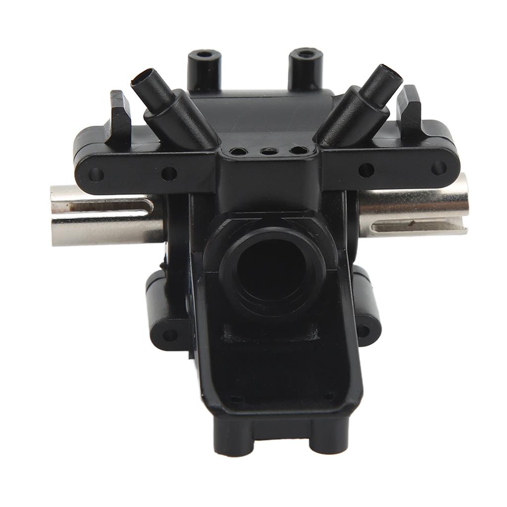 RC Car Plastic Upper Lower Gear Box Cover Stainless Steel Differential Set for Wltoys 1242812427 Remote Control Cars