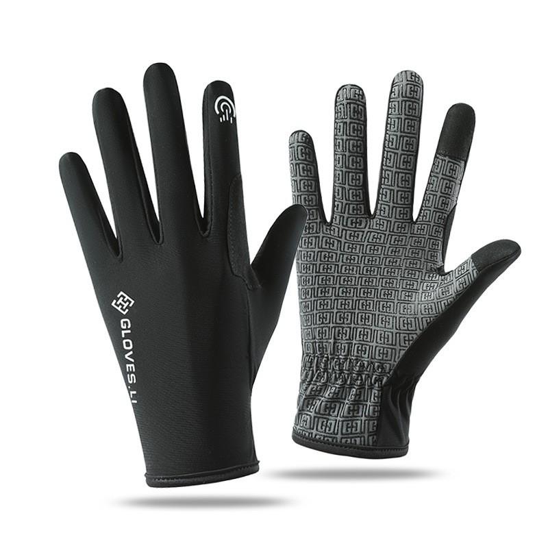 Cycling Gloves Men Women Outdoor Mountain Bike Riding Touchscreen Breathable Anti-Slip Palm Lightweight Sport