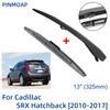 13" 325mm Rear Wiper Blade & Arm Set Kit For Cadillac SRX Hatchback 2010-2017 Windshield Windscreen Tailgate Window Rain Brush
