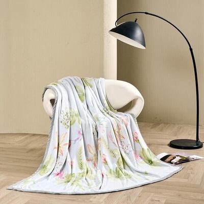 Mercury Home Textiles Фланелевое одеяло "Весенний цветок"
