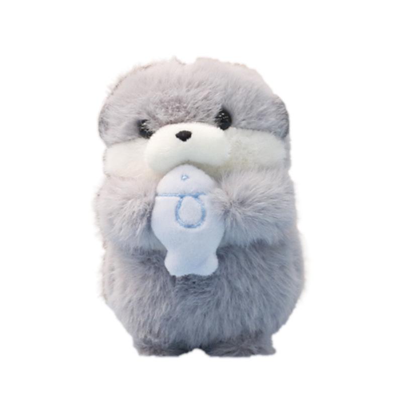 Милый брелок-подвеска в виде плюшевой выдры