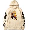 Kimetsu No Yaiba Hoodies Women Men Long Sleeve Hooded Sweatshirts Unisex Cool Streetwear Street Fashion Pullover Clothing