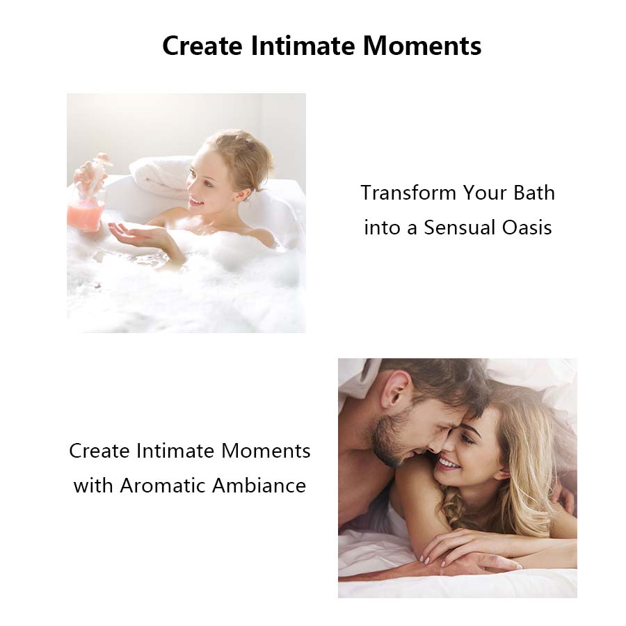 1pc Lemon Flavor Massage Essential Oil Candle, Coconut Wax, Heating, Body Open Back SPA Romantic Holder Home Decor Valentines