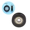 For Slide Door Window U Groove Roller Pulley 626 Bearing Steel Bearing Roller Injection-Coated U-Shaped Pulley Wheel