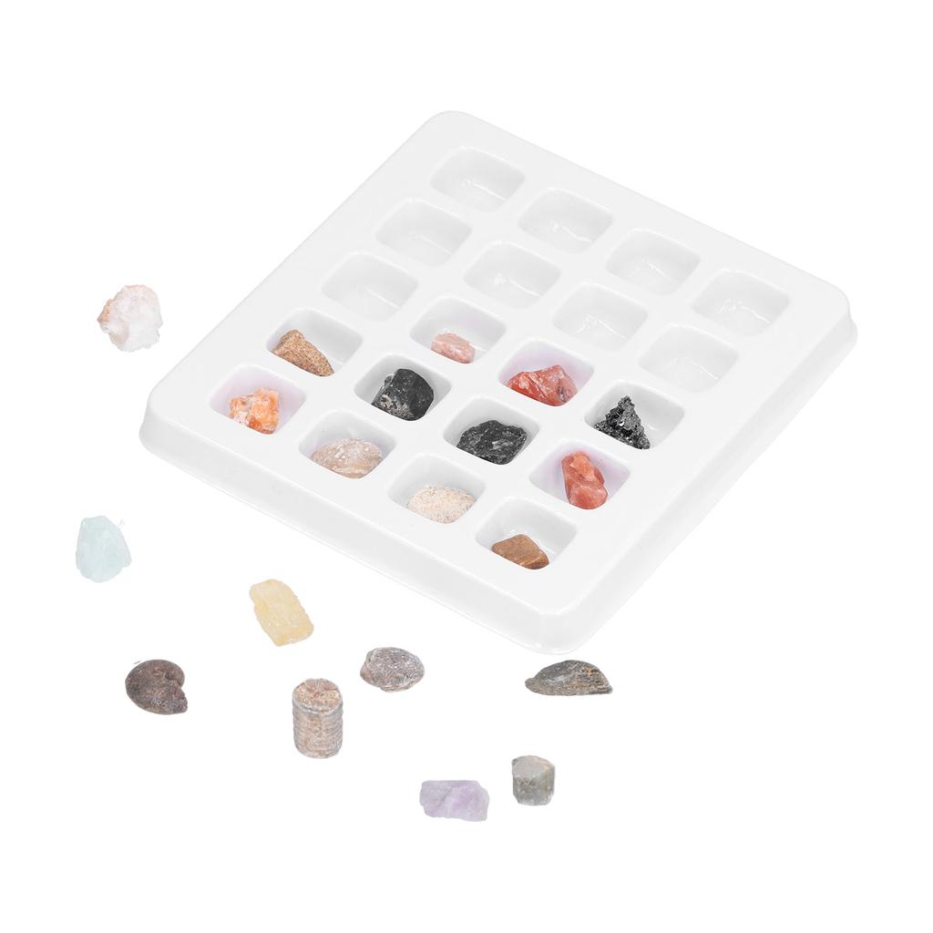 20 Kinds Crystal Gemstones Ornament Colorful Healing Chakra Gemstones for Kids Teacher Collector