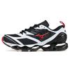 Wave Prophecy Icon Нескользящие Прочные Ретро Кроссовки для Бега Мужская Обувь Черно-Бело-Красная D1GA212209