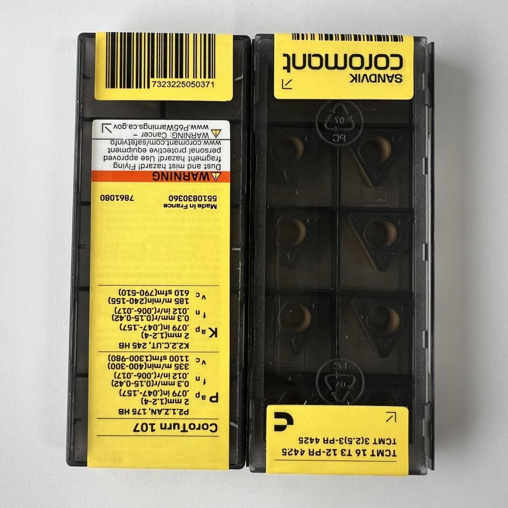 SANDVIK / TCMT16T312-PR 4425 / Original Swedish hard alloy blade 10 Pcs