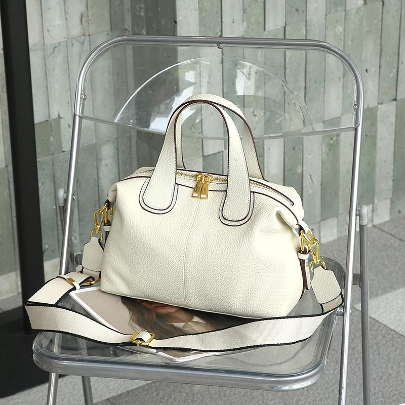 2025 Fashionable Large-Capacity Genuine Leather Crossbody Bag - Stylish Women's Handheld & Shoulder Design