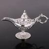 Alloy Classic Vintage Collectible Rare Legend Magic Genie Alladin Chirag Lamp for Home Office Table Housewarming Decoration