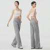 LULU Modal High Waist Nude Wide Leg Pants for Women - New Slim & Smooth Casual Style
