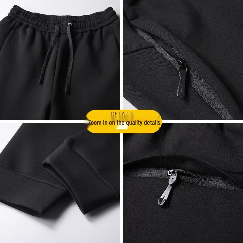 Men's Plus Size Tapered Sweatpants