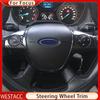 Наклейка на отделку рулевого колеса автомобиля для Ford Focus 3 MK3 Sedan Hatchback Kuga Escape 2012 - 2014