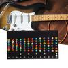 Guitar Fretboard Scale Sticker Easy To Apply Self-adhesive PVC Fretboard Sticker