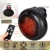 Mini Heater Fan Home Heating Electric Warm Air Fan Office Room Heaters Handy Air Heater Warmer Fast Heat Thermostat 900w