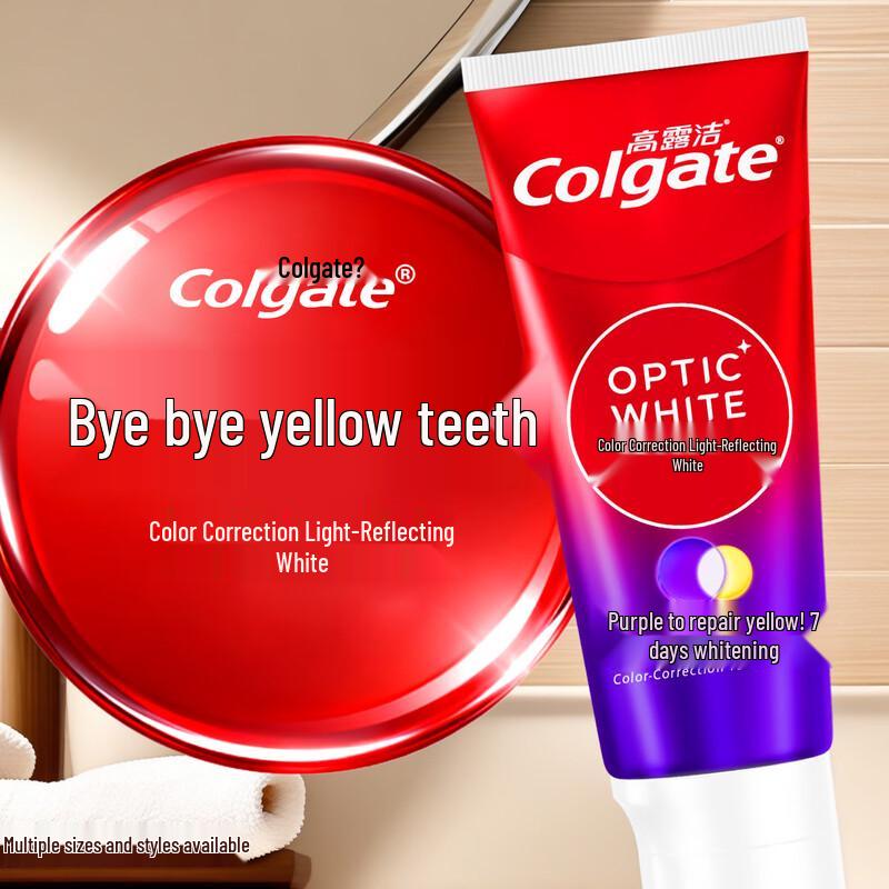 Набор отбеливающей и ледяной свежести зубной пасты Colgate Optic White
