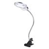 New Clip-on Loupe LED Magnifier Desk Table Magnifying Glass For Reading Repair