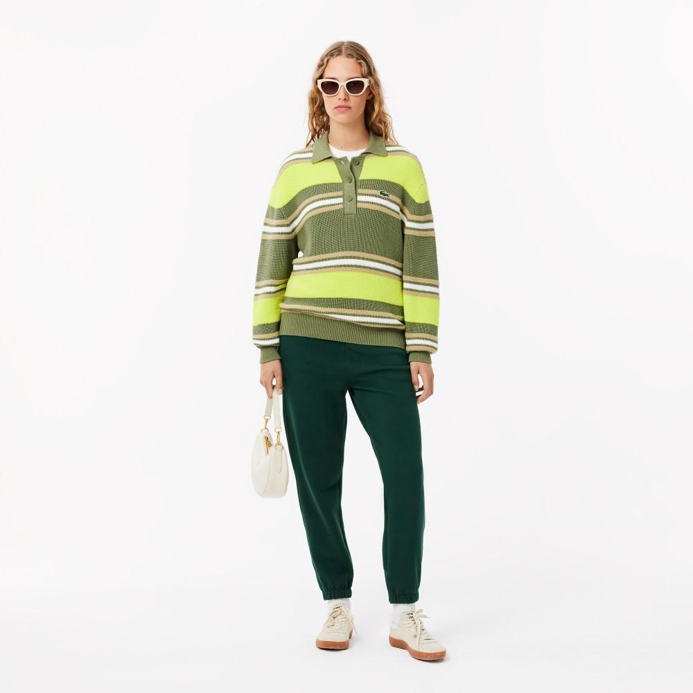 Lacoste Женские брюки-джоггеры из двустороннего пике XF0149-54NYZP