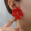 Trendy Flower Earrings: European/American Ins Style with Unique Personality and Chic Design.