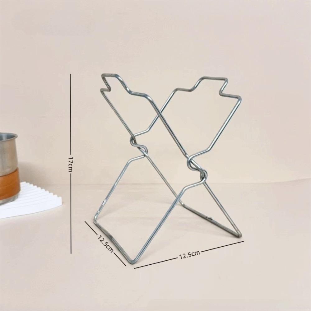 Freestanding Garbage Bag Stand Foldable Kitchen Waste Rack Food Scrap Holder Food Scrap Collection