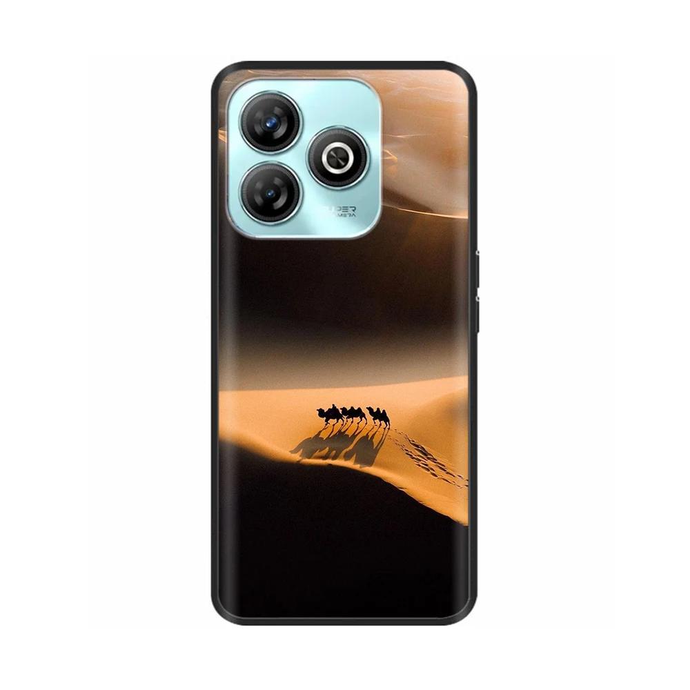 Ударопрочный Чехол Для ZTE Blade A75 4G Животные Расписной Мягкий Чехол Для ZTE Blade A75 Задняя Крышка Телефона Для ZTE BladeA75 Funda Coque
