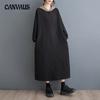 Autumn and Winter Women's Dress Plus Size Loose Comfortable Casual Mid-Length Dresses