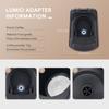 Reusable Refillable Coffee Adapter Powder Dish Cup Compatible with Dolce Gusto Lumio EDG325 Coffee Machine Drawer Holder