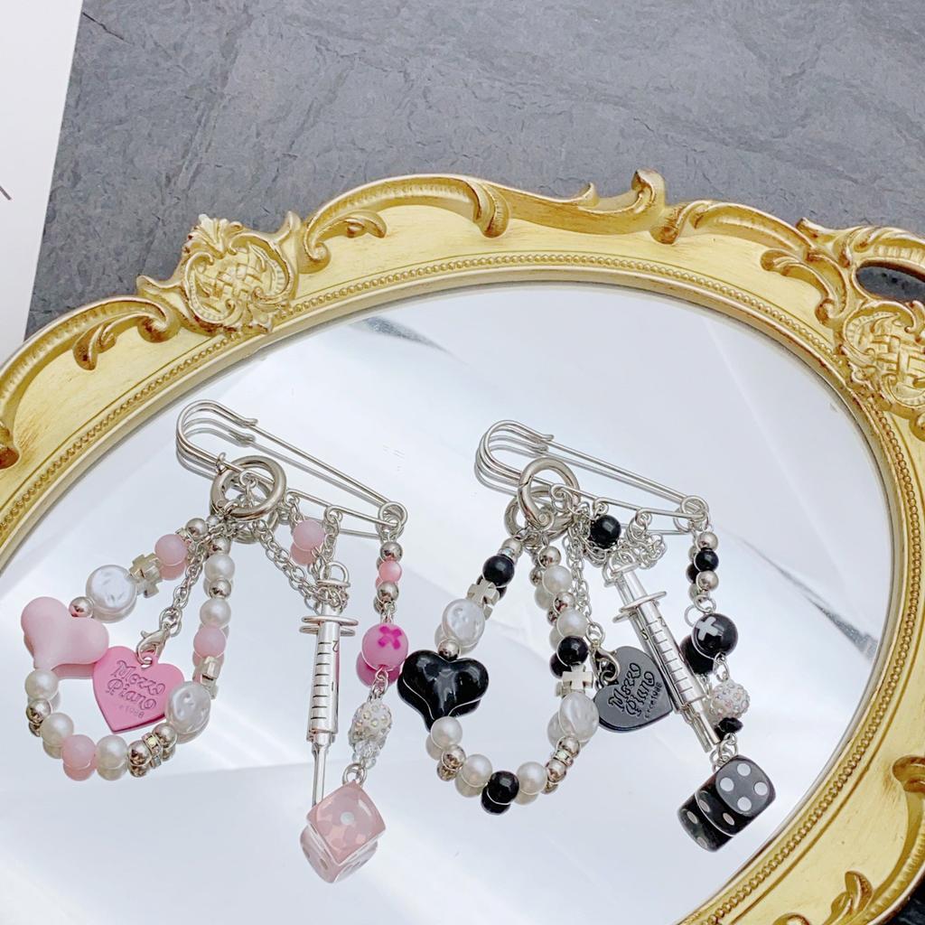 Customizable Needle Pins Badges Sturdy Bead and Alloy Craftsmanship for Backpacks Wallets Phone Cases Decoration