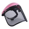 Safety Face Shield with Mesh Visor Ventilated Protective Helmet Chainsaw Safety Shield for Forestry Work Yard Work Weeding
