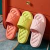 Крутые тапочки женские на толстой подошве для ванной, дома, нескользящие и не вызывающие неприятный запах ног, для дома, для лета, для улицы, мужские