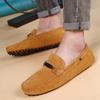 Luxury Penny Loafers Men Shoes Male Footwear 2024 Fashion Boat Shoes Flats Man Moccasins Comfy Suede Leather Men Casual Shoes