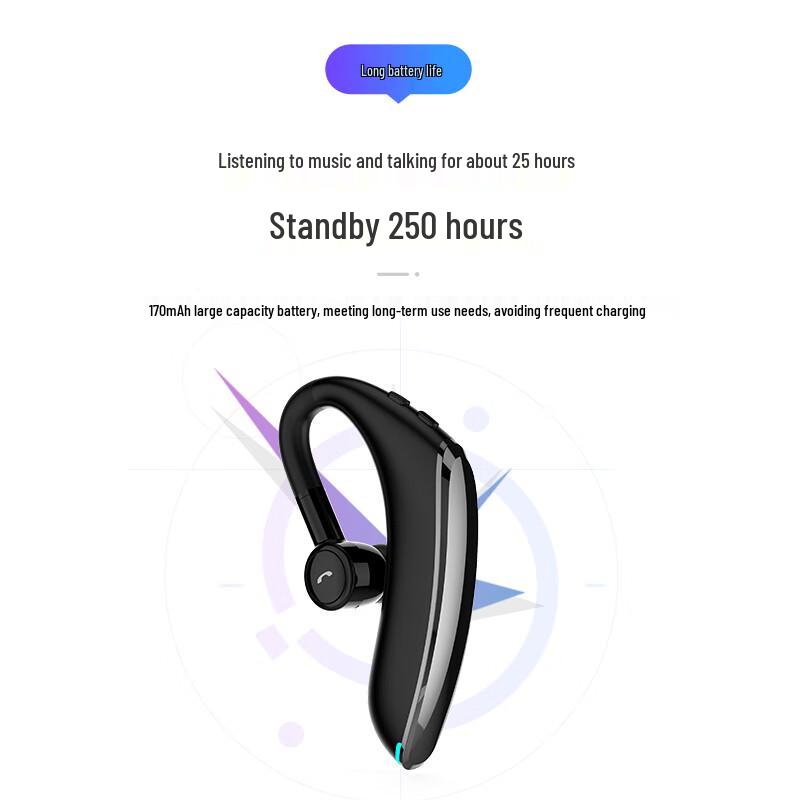 Беспроводные Bluetooth-наушники Masentek F900 с заушным креплением
