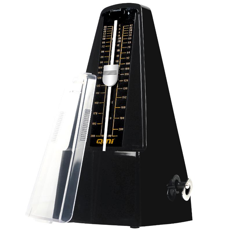 Qmi Universal Mechanical Metronome for Guitar, Violin, Guzheng, & Piano - Beat Counter & Rhythm Machine